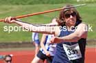 Womens javelin, 2024 NE Masters Track and Field Champs., Monkton Stadium, Jarrow.  Photo: David T. Hewitson/Sports for All Pics